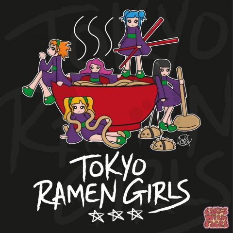 Tokyo ramen girls - Cakes With Faces