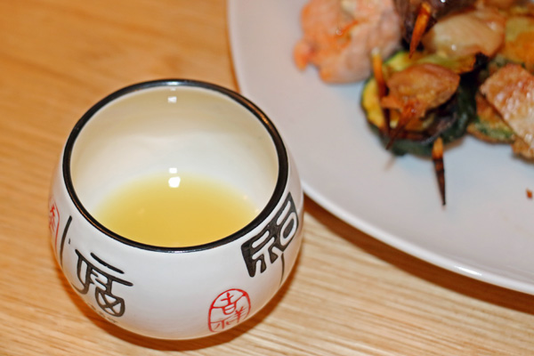 Fresh yuzu juice