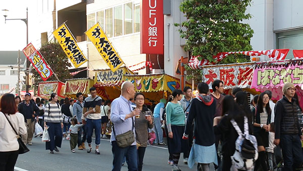 Japanese food stalls